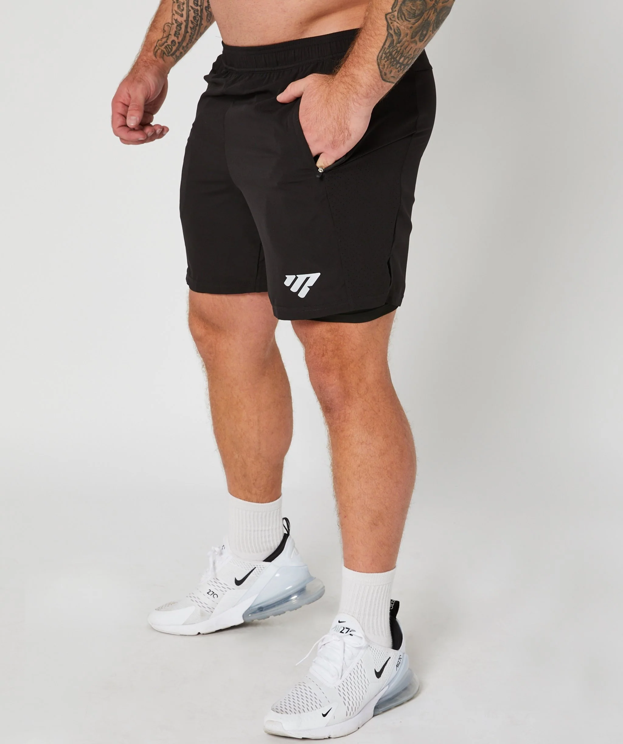 Active Shorts (Black) by OneMoreRep