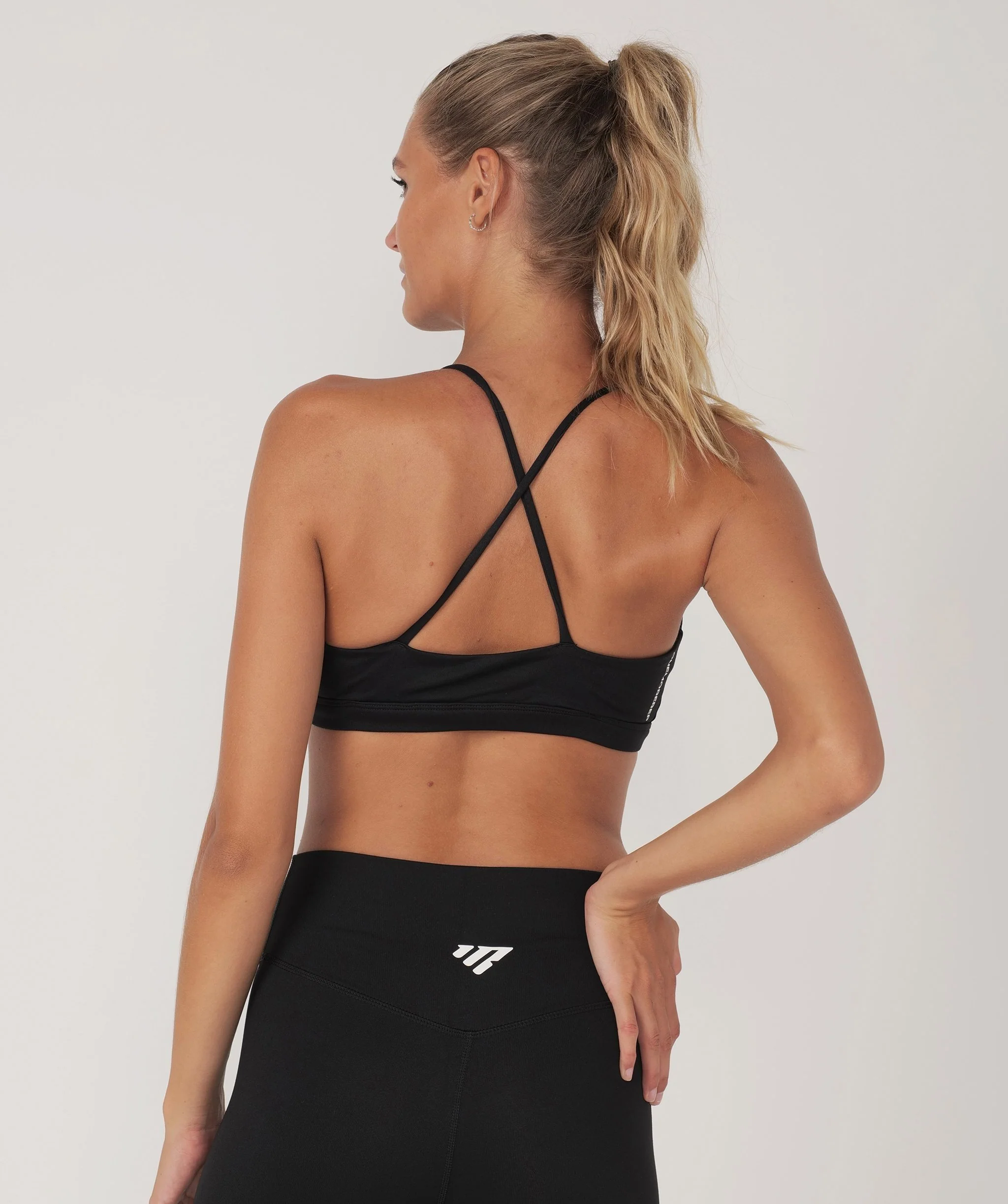 Core Strappy Sports Bra (Black) by OneMoreRep - Image 20