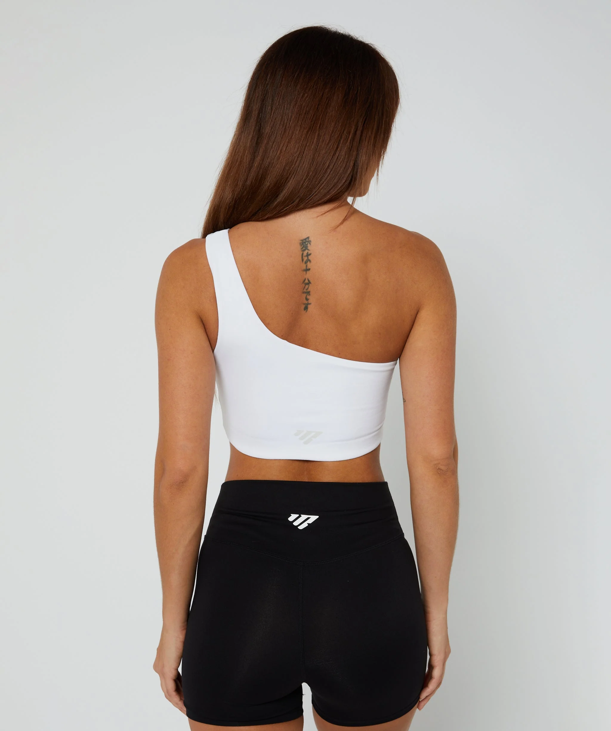 Elite One Strap Sports Bra (White) by OneMoreRep - Image 4