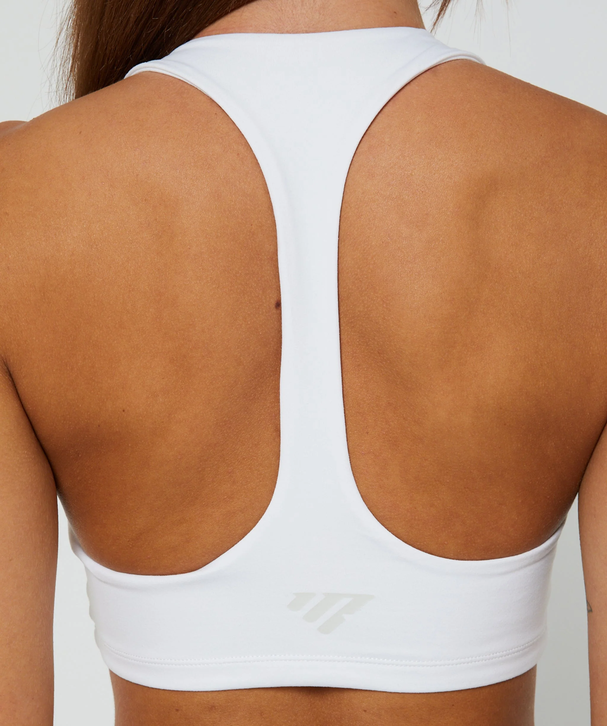 Force T-Back Sports Bra (White) by OneMoreRep - Image 4