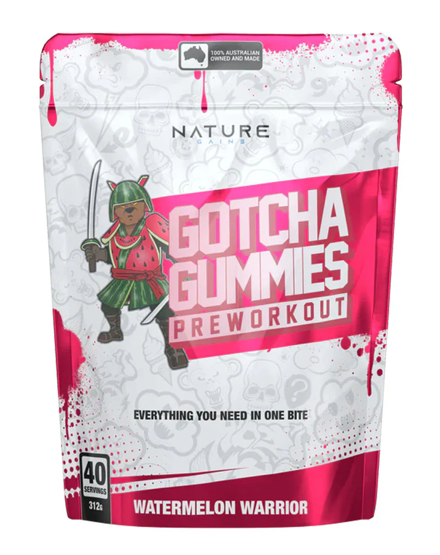 Gotcha Pre-Workout Gummies By Nature Gains Labs - Image 2