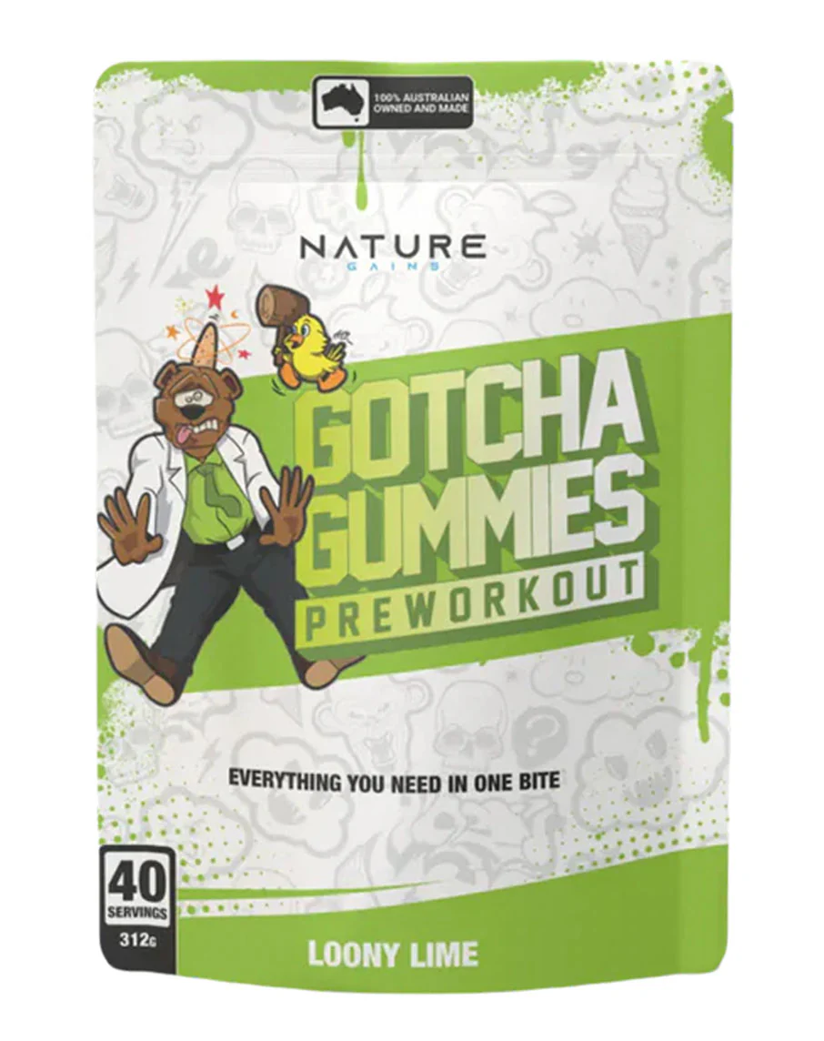 Gotcha Pre-Workout Gummies By Nature Gains Labs - Image 3