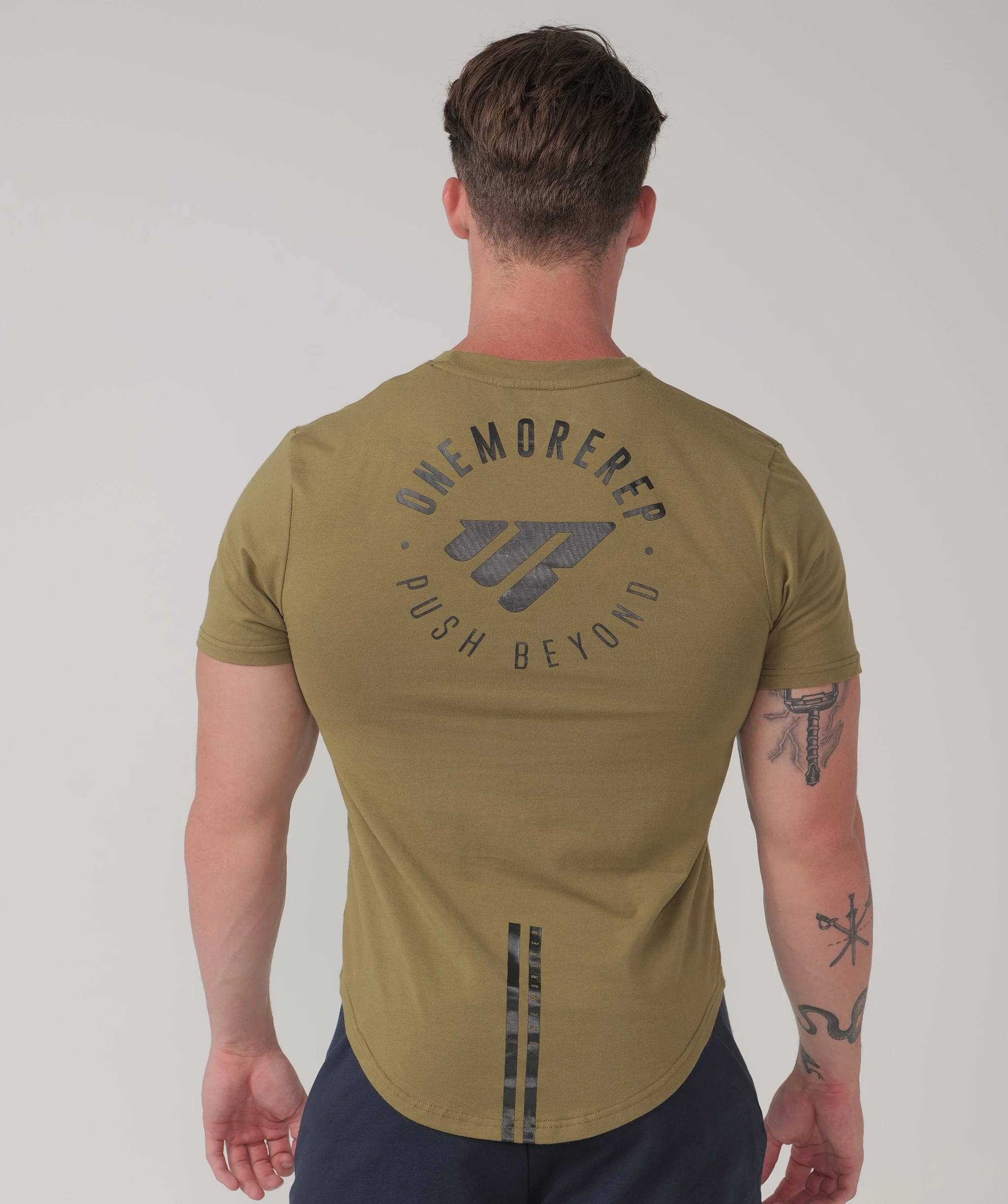 Iconic Max Tee (Vintage Military) by OneMoreRep - Image 2