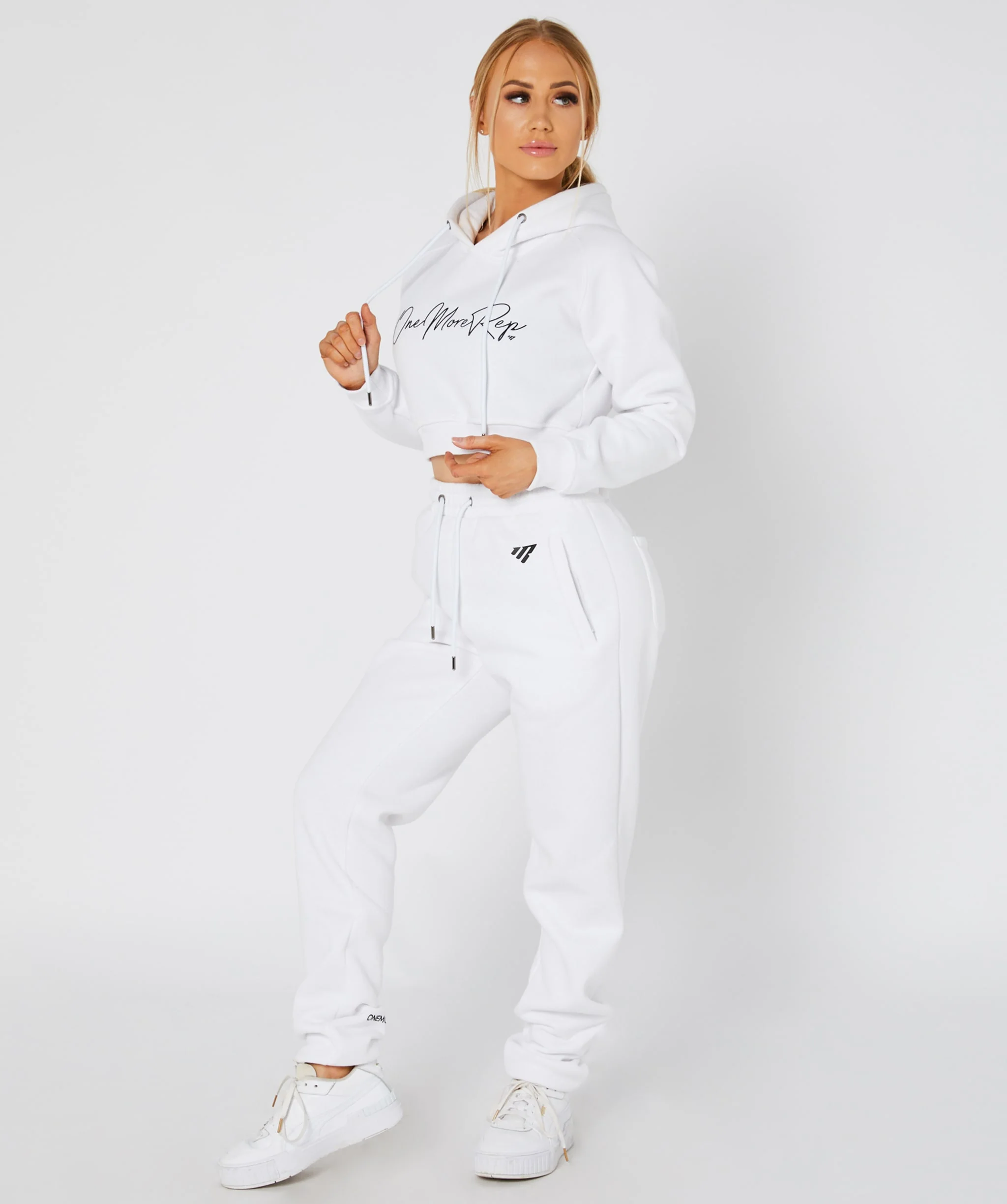 Oversized Trackpants (White) by OneMoreRep - Image 6