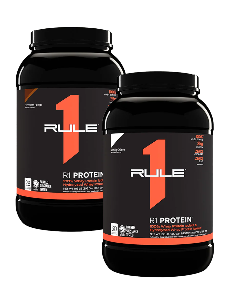 R1 Protein WPI Twin Pack by Rule 1 Proteins