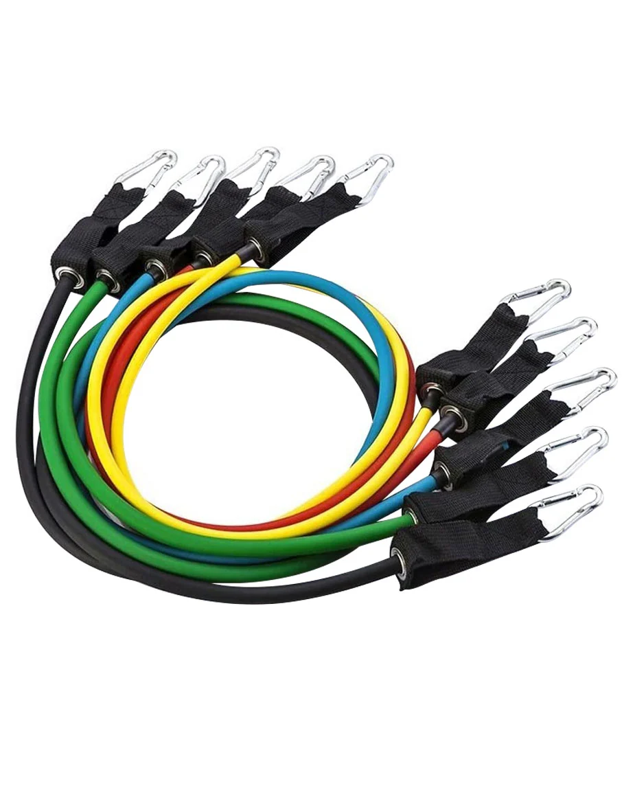 Resistance Band Set (11 Piece) by Vantage Strength