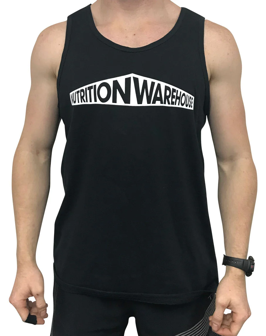 Training Singlet - Black (Heavy Weight Division) by Nutrition Warehouse - Image 3