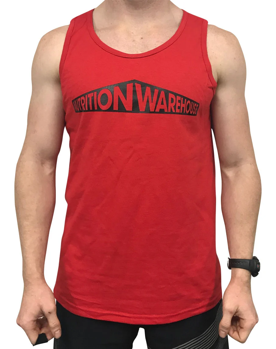 Training Singlet - Red (Heavy Weight Division) by Nutrition Warehouse - Image 3