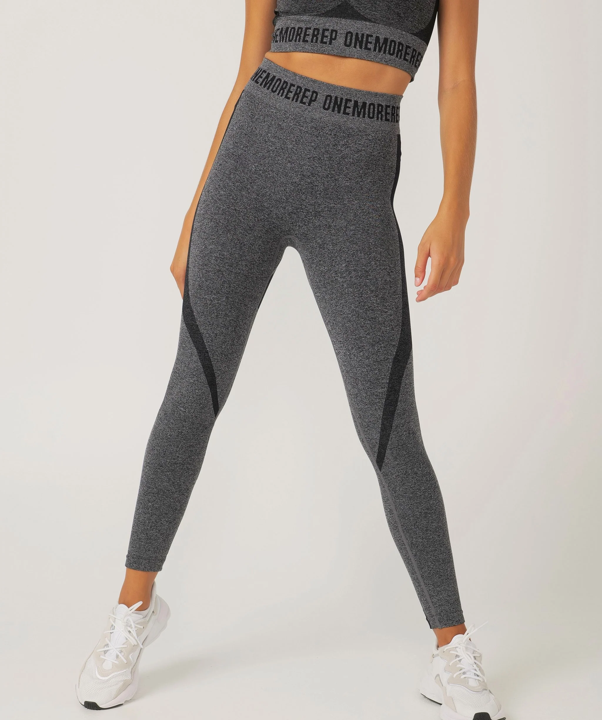 True Seamless Full Length Leggings (Black) by OneMoreRep - Image 3