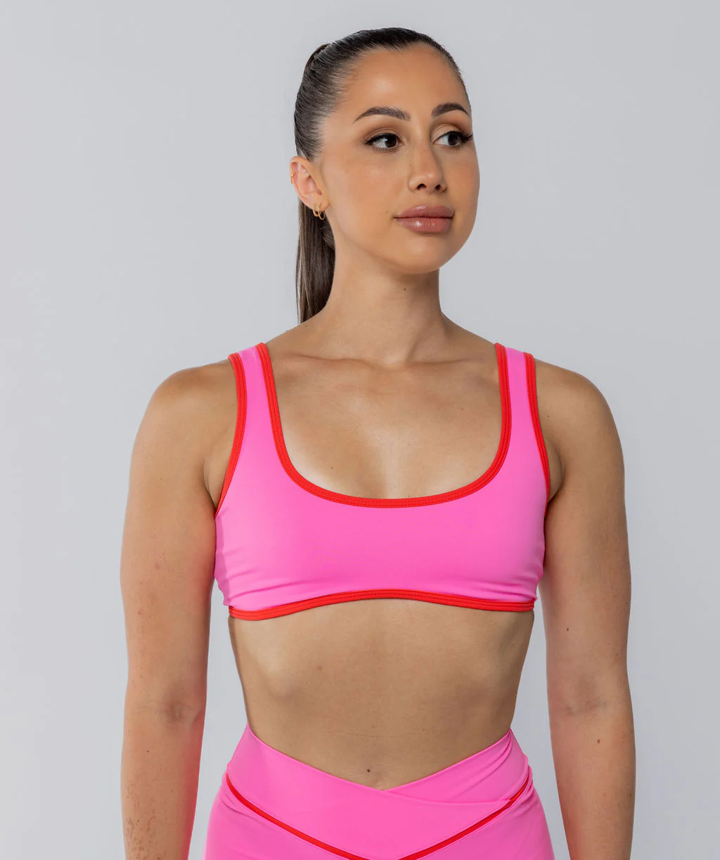 Two Tone Bralette Pink Sherbet by OneMoreRep - Image 11