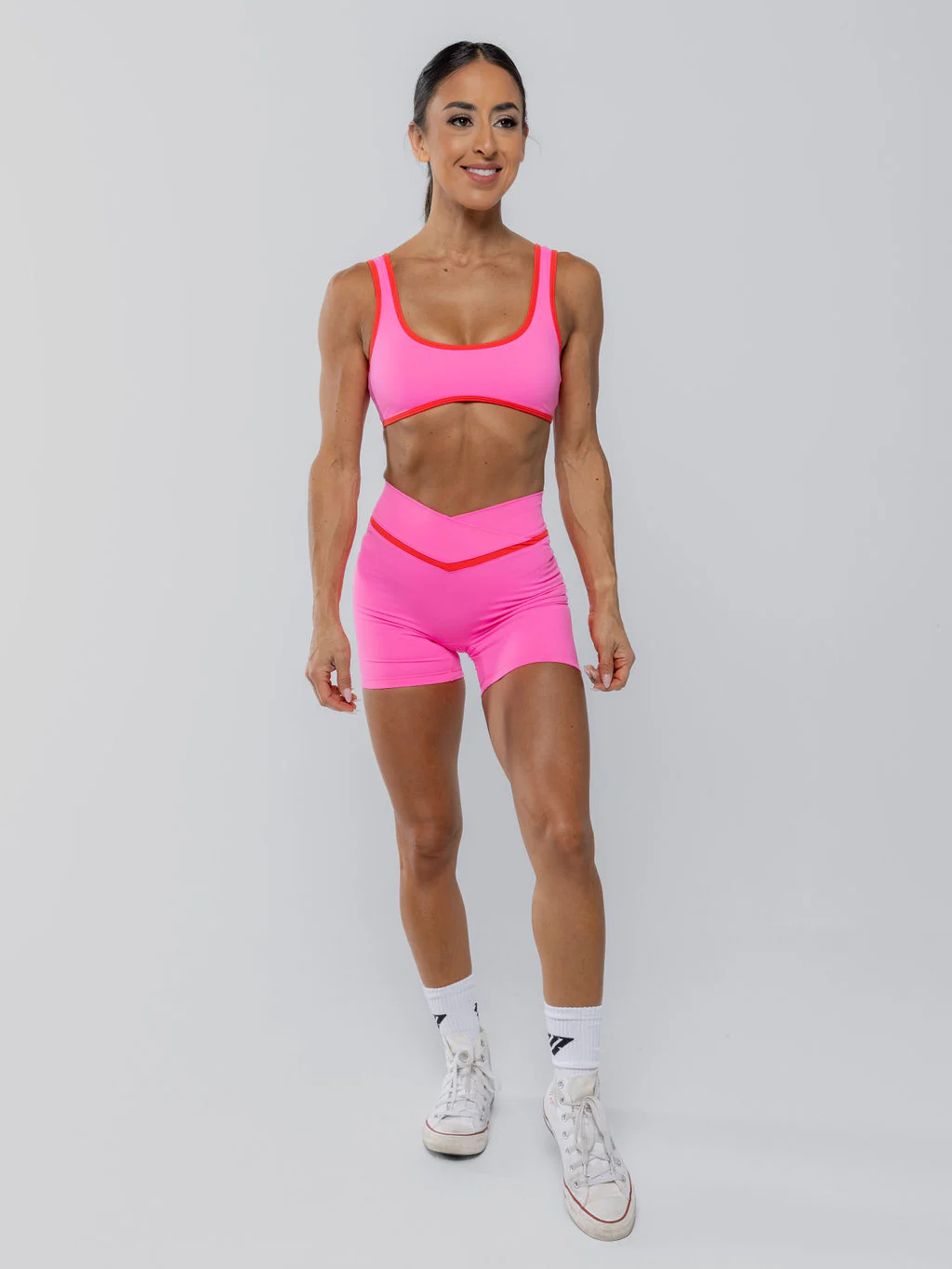 Two Tone Bralette Pink Sherbet by OneMoreRep - Image 13