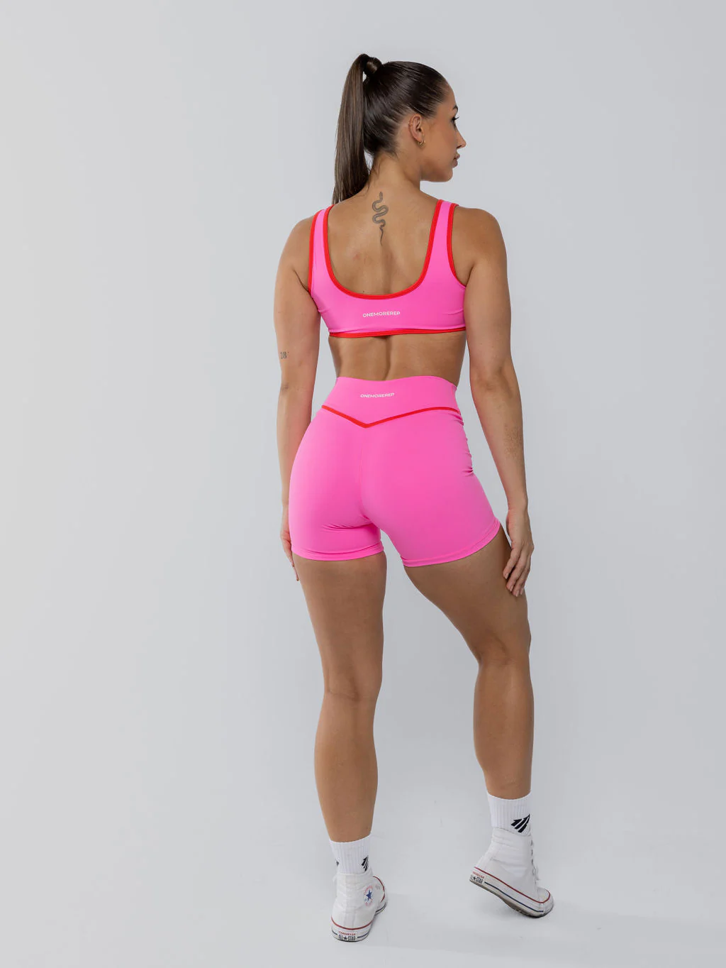 Two Tone Bralette Pink Sherbet by OneMoreRep - Image 6