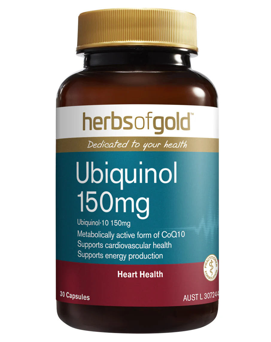 Ubiquinol 150mg by Herbs of Gold