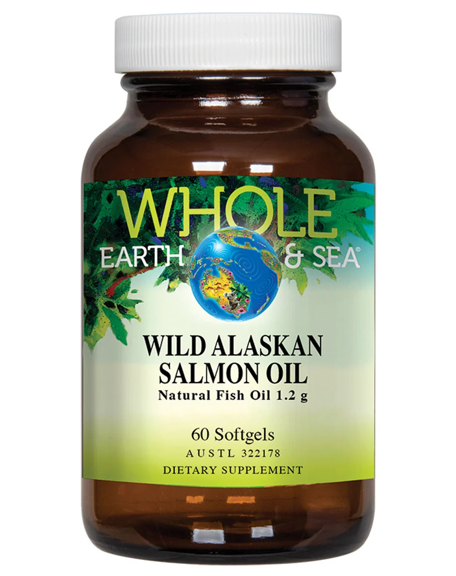Wild Alaskan Salmon Oil by Whole Earth & Sea
