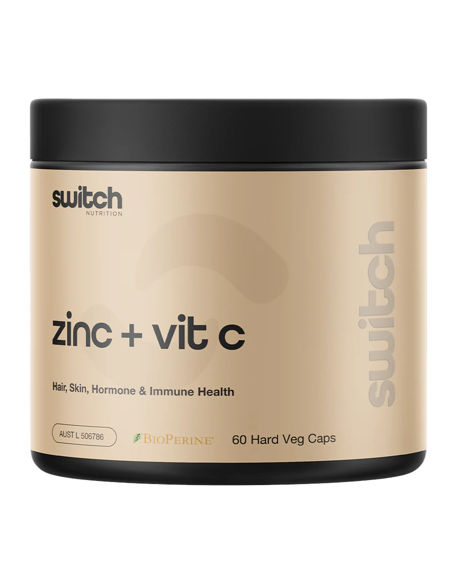 Zinc + Vit C by Switch Nutrition
