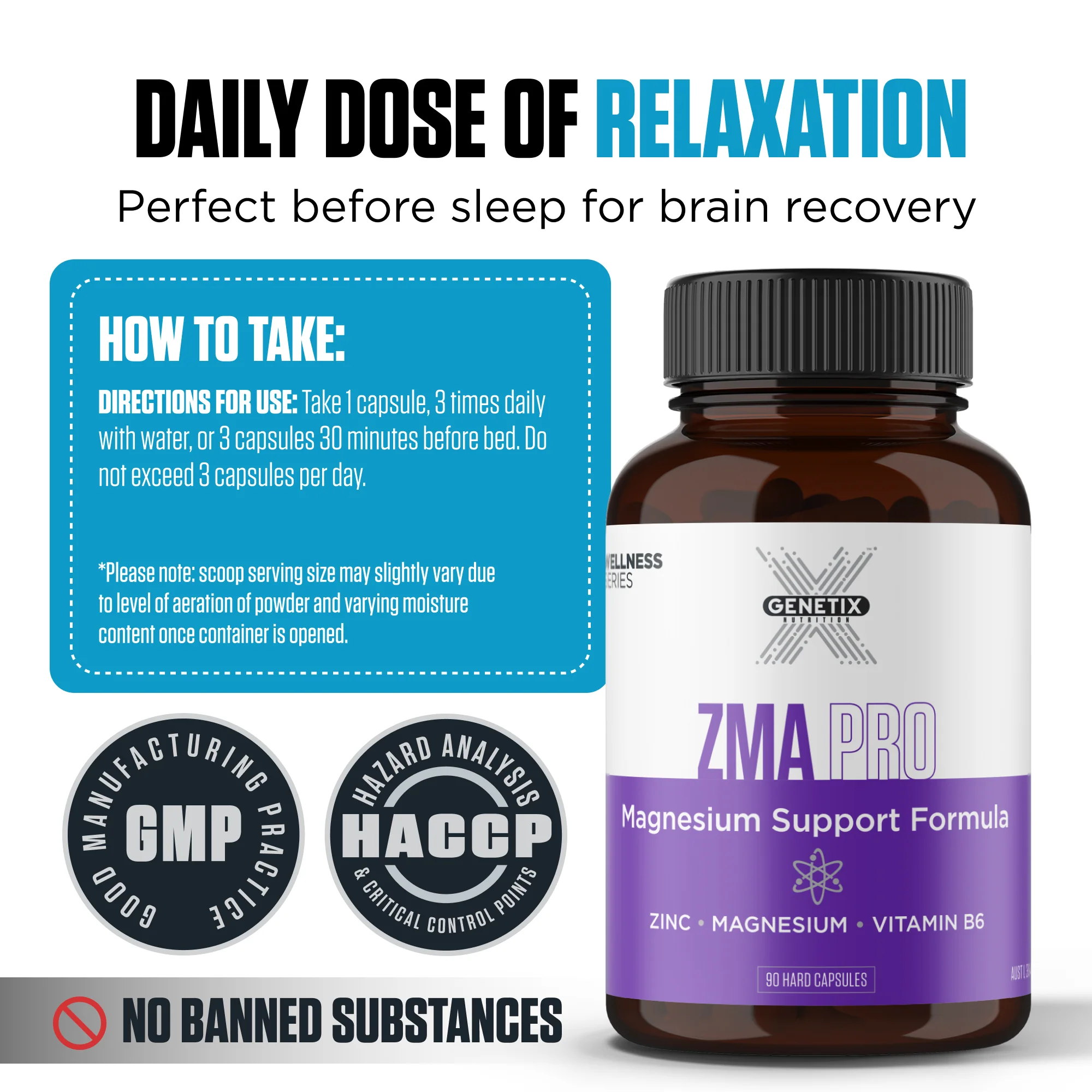 ZMA Pro by Genetix Nutrition - Image 5